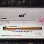 Perfect Replica Wholesale AAA Montblanc Writers Edition Gold Fineliner Pen